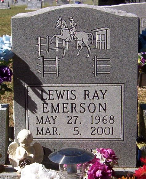 Lewis Ray Emerson 1968 2001 Find A Grave Memorial