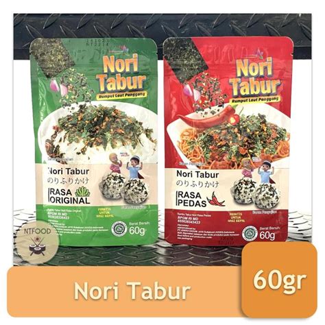 Jual Nori Tabur Rumput Laut Panggang Gr Halal Shopee Indonesia