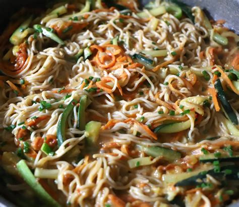 Vegetable Ramen Pad Thai