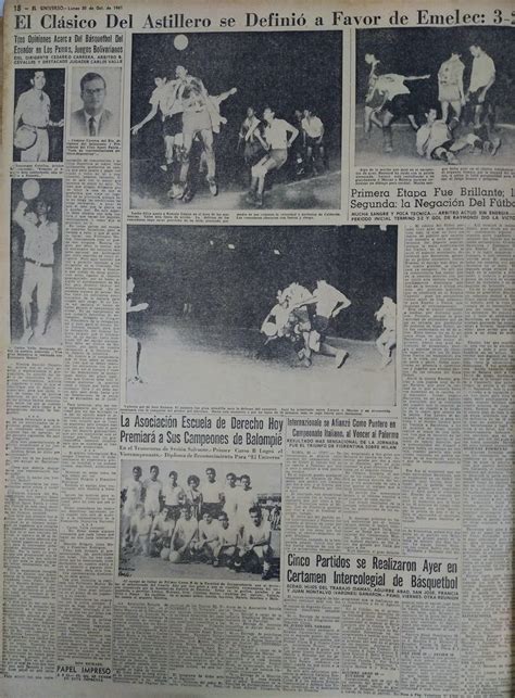 Antonio Ubilla On Twitter 29 Octubre 1961 Estadio Modelo Emelec 3