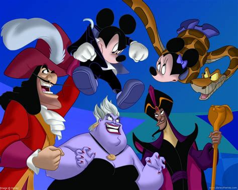 Disney Villains Wallpapers Wallpaper Cave