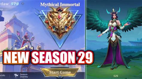 NEW MYTHICAL IMMORTAL RANK FOR 100 STARS AND SEASON 29 ALICE SKIN YouTube