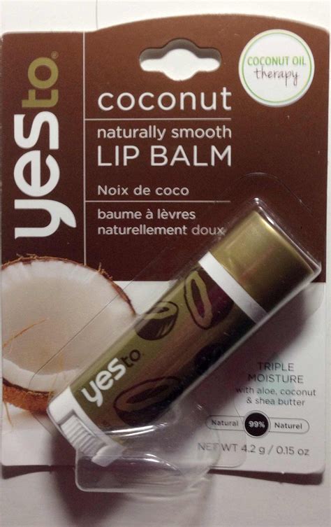 Yes To Coconut Naturally Smooth Lip Balm Smooth Lips