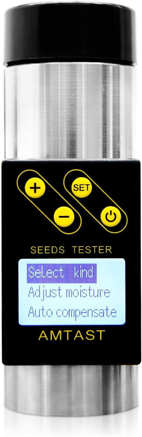 Amtast Grain Moisture Meter Smart Grains Moisture Tester For 18 Seeds