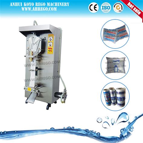 Machine Demballage De Leau Ml Sachet Deau Prix De Gros En Usine