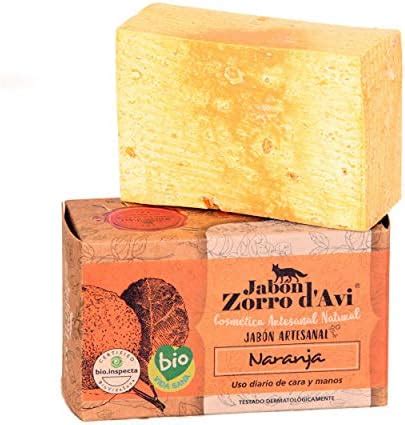 Jab N Zorro Davi Jab N Natural Ecol Gico De Naranja Gr