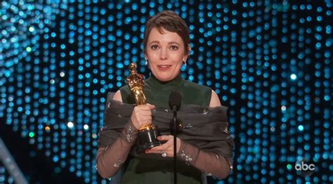 Olivia Colman's Oscar Speech Was Delightful For 'The Favourite'