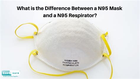 What Is The Difference Between A N95 Mask And A N95 Respirator