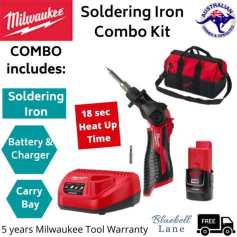 Milwaukee M12™ Soldering Iron Kit M12si 301b Combo Kit Ebay