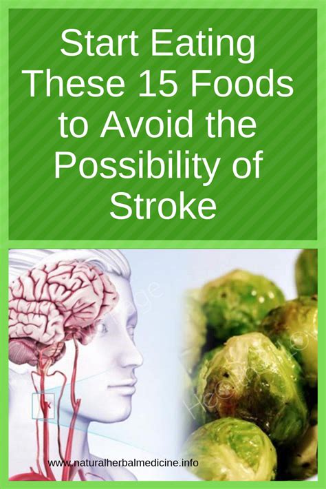 Start Eating These 15 Foods To Avoid The Possibility Of Stroke Holistic Health Remedies Foods