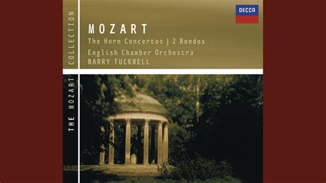 Mozart Horn Concerto No 4 In E Flat K 495 3 Rondo Allegro Vivace