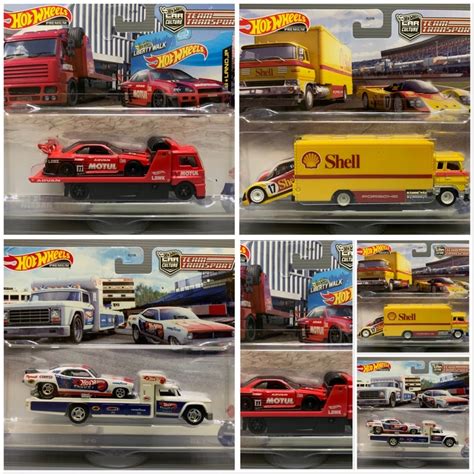 HOT WHEELS TEAM TRANSPORT PORSCHE NISSAN Shopee Malaysia