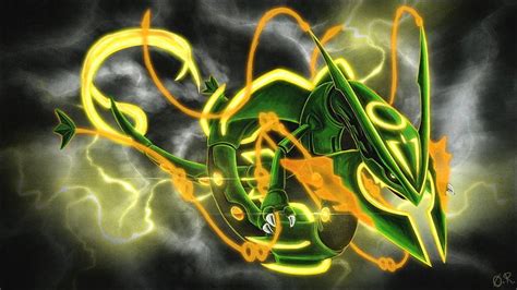 Mega Rayquaza Shiny Mega Rayquaza Hd Wallpaper Pxfuel