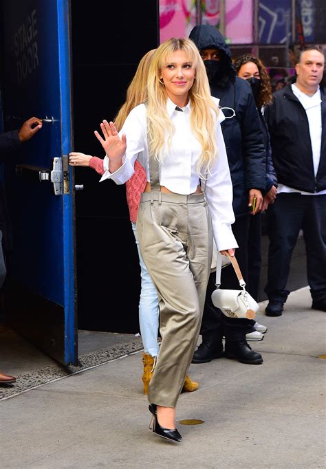 Millie Bobby Brown Continues Her Blonde Era With A Platinum Refresh Glamour