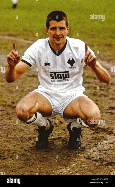 Wolverhampton Wanderers Footballer Steve Bull In 1988 Stock Photo Alamy