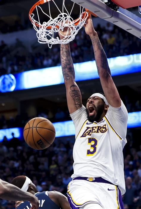 Anthony Davis Injury Status For Grizzlies Lakers Game Fastbreak On