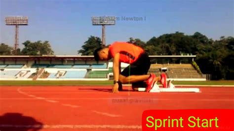 Tutorial Start Jongkok Sprint Start Lari Jarak Pendek Youtube