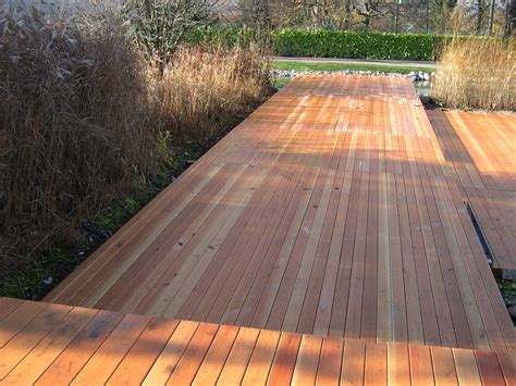 Magnifique Terrasse En Bois Naturel Maillefer Paysagiste Sa Genève