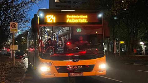 MAN A23 Lions City G 8616 von Schröder Reisen Mitfahrt abends auf