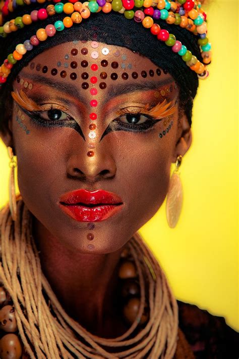 Haute Couture Maquillage Ethnique Maquillage Africain Maquillage