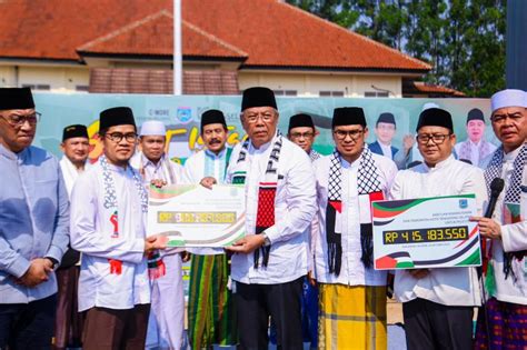 Pemkot Tangsel Berhasil Galang Donasi Ratusan Juta Untuk Palestina