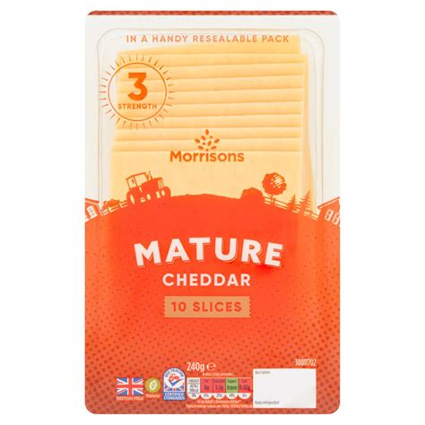 Mature Cheddar Slices British Chemist