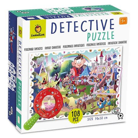 Detective Puzzle Fantastische Charaktere 108 Teile 1995