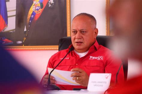 Diosdado Cabello Sobre Las Primarias Sigue La Incertidumbre