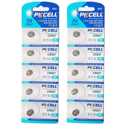 Pcs Pkcell Cr V Lithium Batteries Kl L Ecr Kcr V