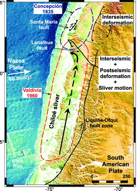 Schematic Map Showing The Main Tectonic Features That May Control The