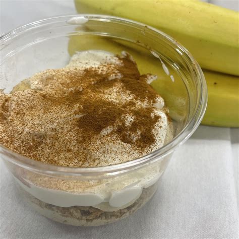 Overnight Oats Banana Cream Pie Macro Meals