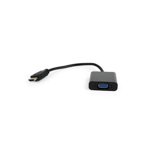 Kifutott Gembird Hdmi Vga átalakító Kábel A Hdmi Vga 04 Fekete