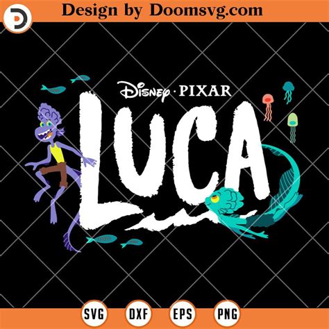 Luca And Alberto Sea Monsters Svg Disney Pixar Svg Doomsvg