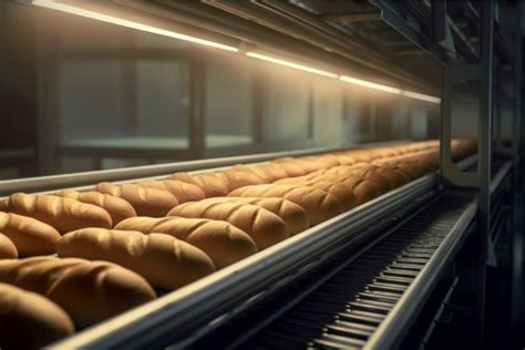 Bread Bakery Conveyor Generate Ai