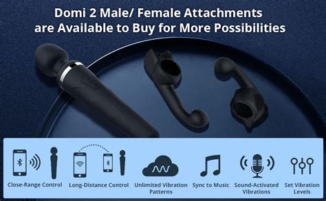 Lovense Domi 2 Wand Massager For Womenmen Magic Vibrator