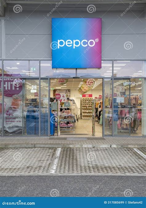 Pepco Shop Entrance Brand Logo Editorial Stock Image Image Of Zvolen