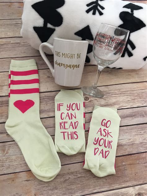 Wine Socks Valentines Day T Cute Heart Socks Champagne Wine