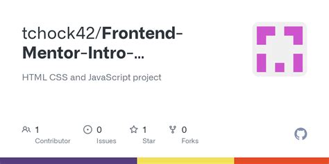 Github Tchock Frontend Mentor Intro Component With Sign Up Form