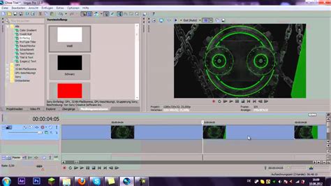 Sony Vegas Pro 11 001 Einführung Schneiden und rendern YouTube