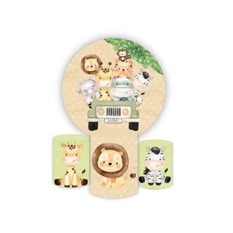 Kit Capa Painel Trio Cilindro Safari 12 Loja Bibi Painéis