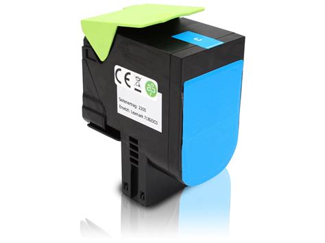 Kompatibel Zu Lexmark B C Toner Cyan