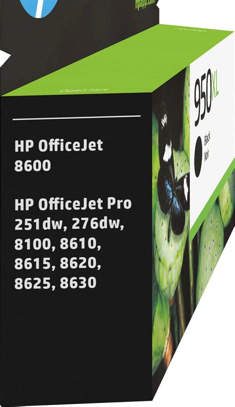 Hp 950xl High Yield Ink Cartridge Black Cn045an140 Best Buy