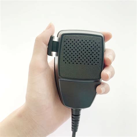 Microfone De M O Para Motorola Walkie Talkie Microfone De 8 Pinos R Dio