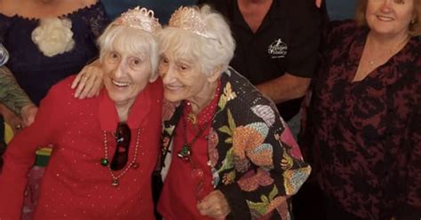 Twins Sisters Celebrate 100th Birthday Together Gave Up Their Lives