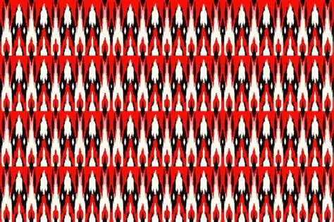 Premium Vector Ikat Seamless Pattern Seamless Wallpaper Seamless