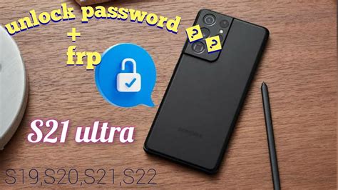 SAMSUNG GALAXY S21 ULTRA PASSWORD RESET FRP Without Pc Remove