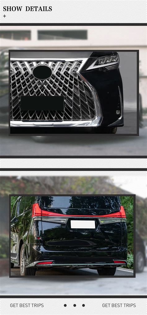 Gbt Popular Vellfire Anh Convert Bodykit Bumper Light Accessories For