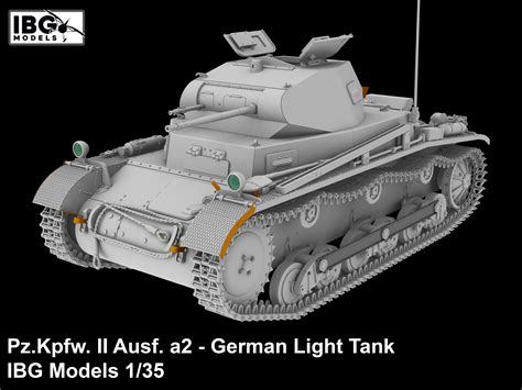 German Panzer II a2 with Turret Interior | HLJ.com