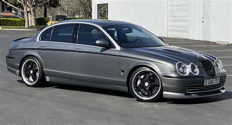 Any Love For A Modded Jaguar S Type R With A Supercharged V8 Carscoops