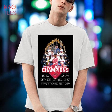 Atlanta Braves World Series Champion Shirt